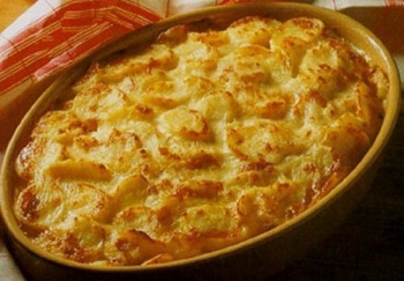 Pommes de terre gratinée à la tomme du Haut-Doubs